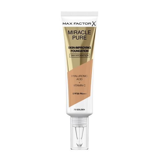 Max Factor Miracle Pure Skin-Improving Foundation, 75 Golden