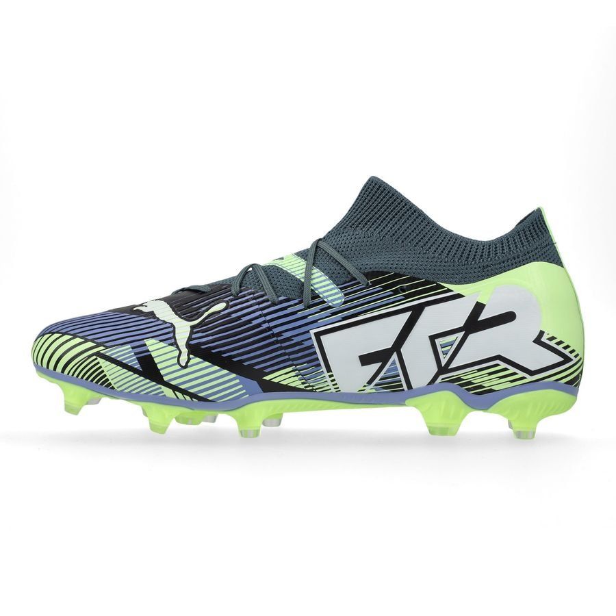PUMA Future 7 Match FG/AG Lights Out - Gray Skies/Blanc/Fizzy Apple Femme