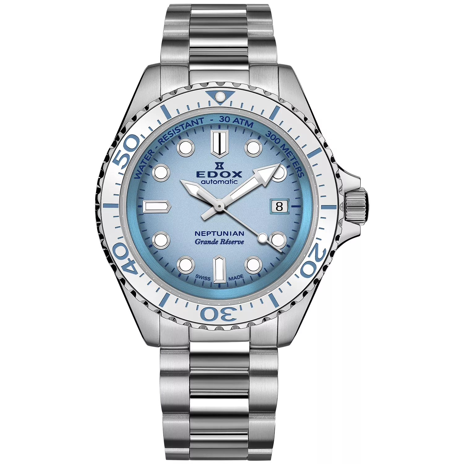 Edox Neptunian 80801-3BBUM-BUCDN