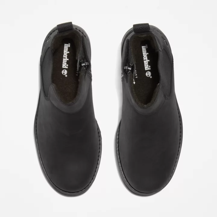 Chelsea boots Courma junior en noir