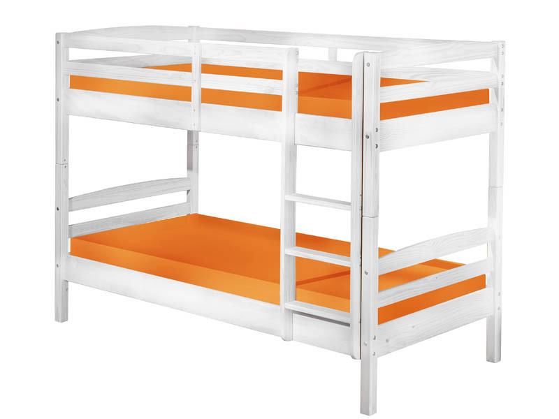 Etagenbett RICK - weiß - 90x190 cm
