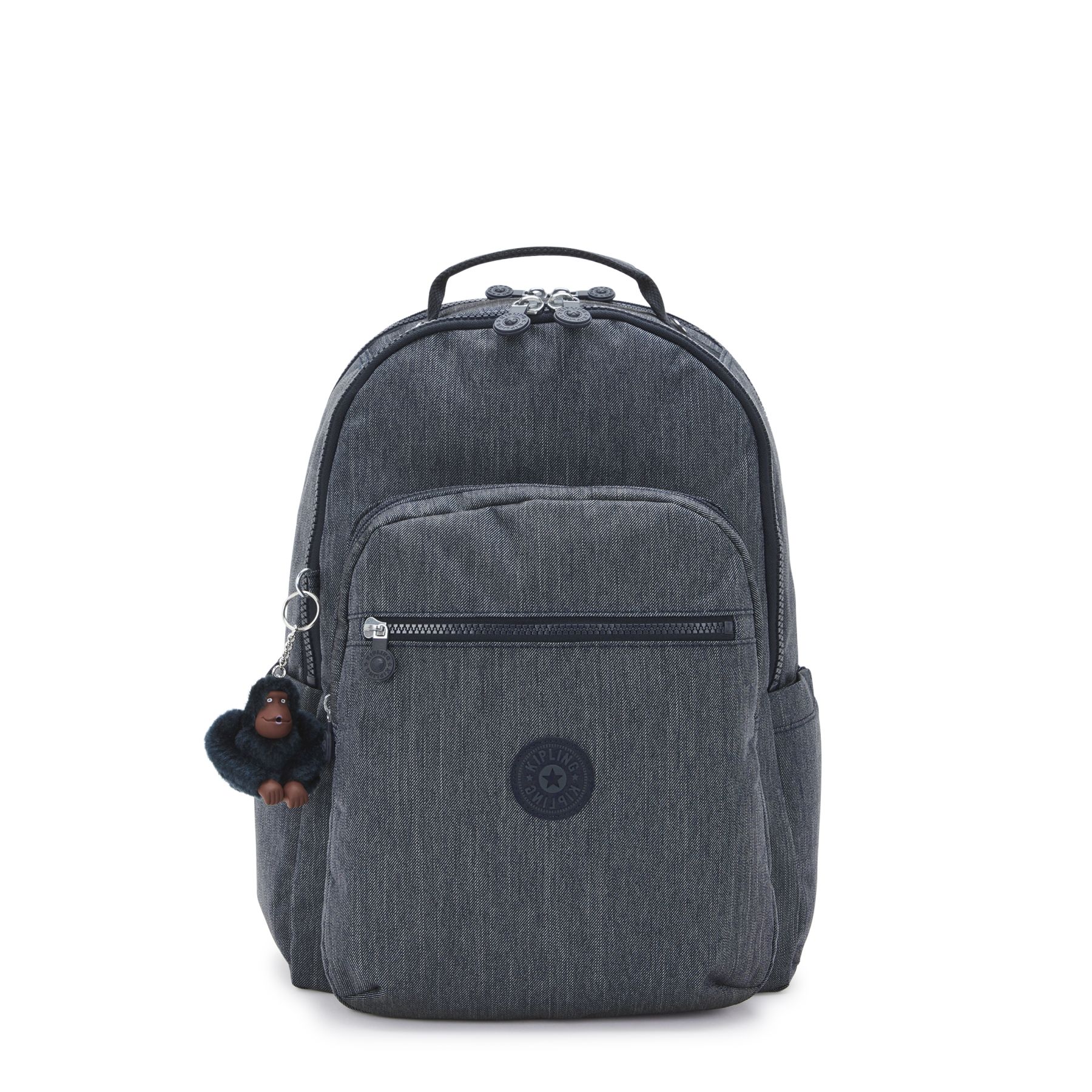 SEOUL LAP Grand sac à dos avec compartiment séparé pour ordinateur portable - Marine Navy