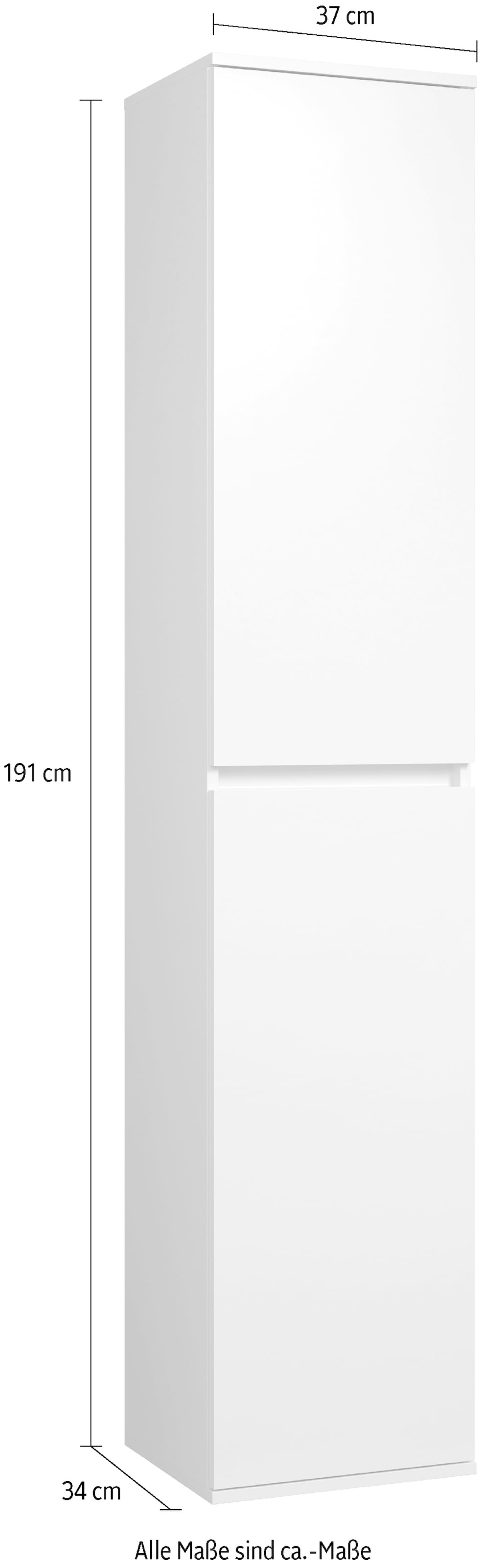 INOSIGN Mehrzweckschrank »Novara« Mehrzweckschrank mit Kleiderstange - (B/T/H) nach Wahl 37-74/34/191 cm