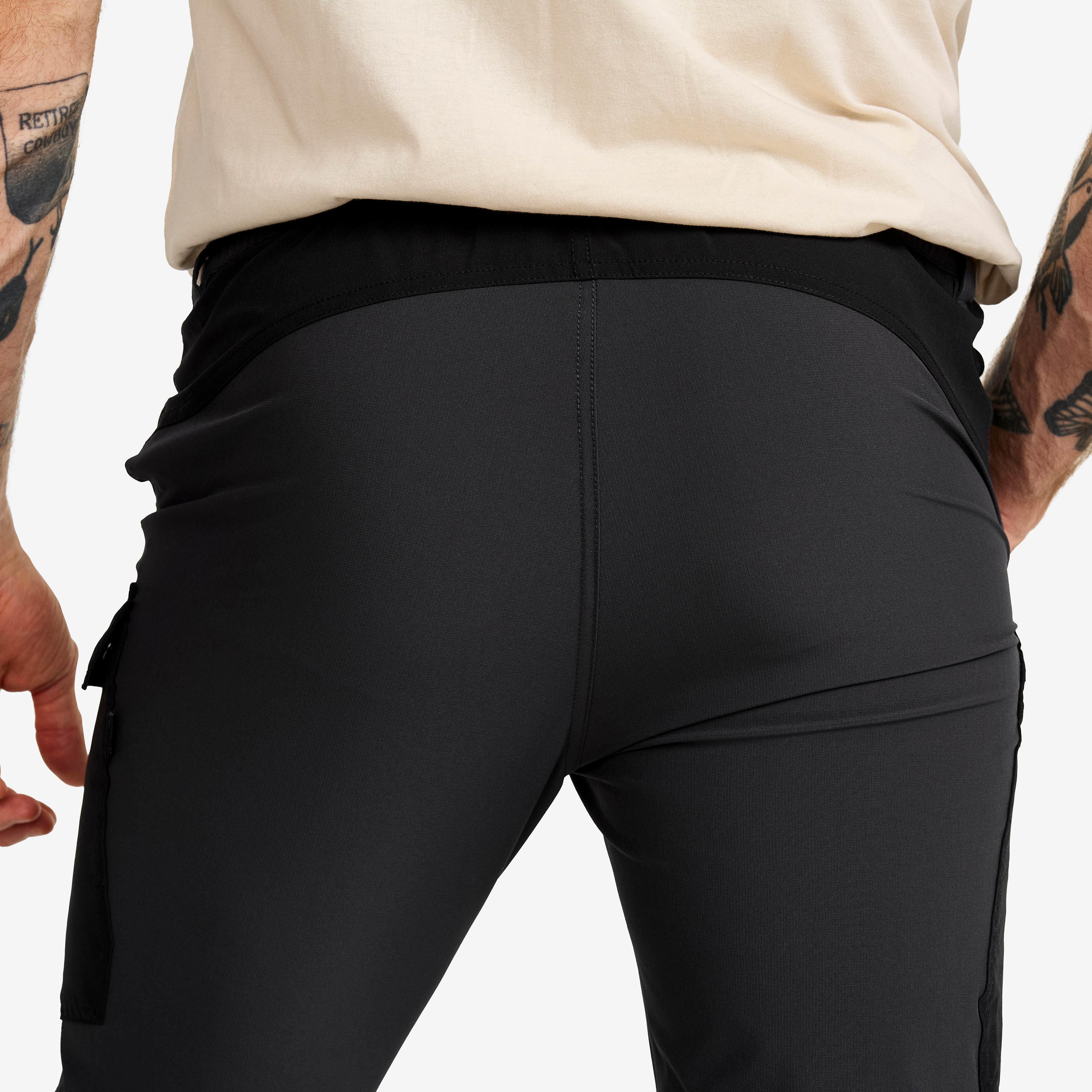 Verge Stretch Cargo Pants Herre Anthracite/Black
