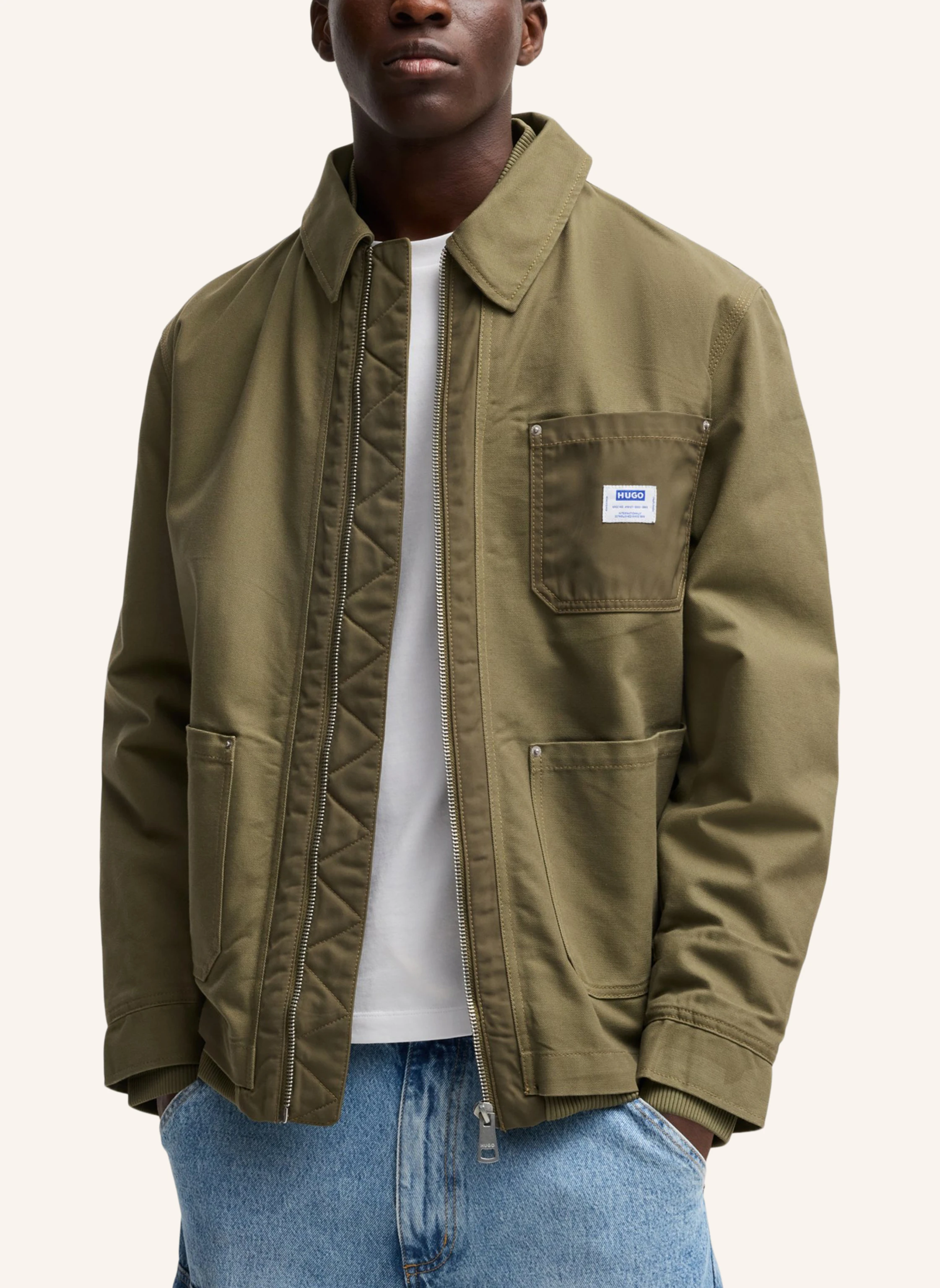 HUGO Casual Jacke BOSTER2511 Relaxed Fit