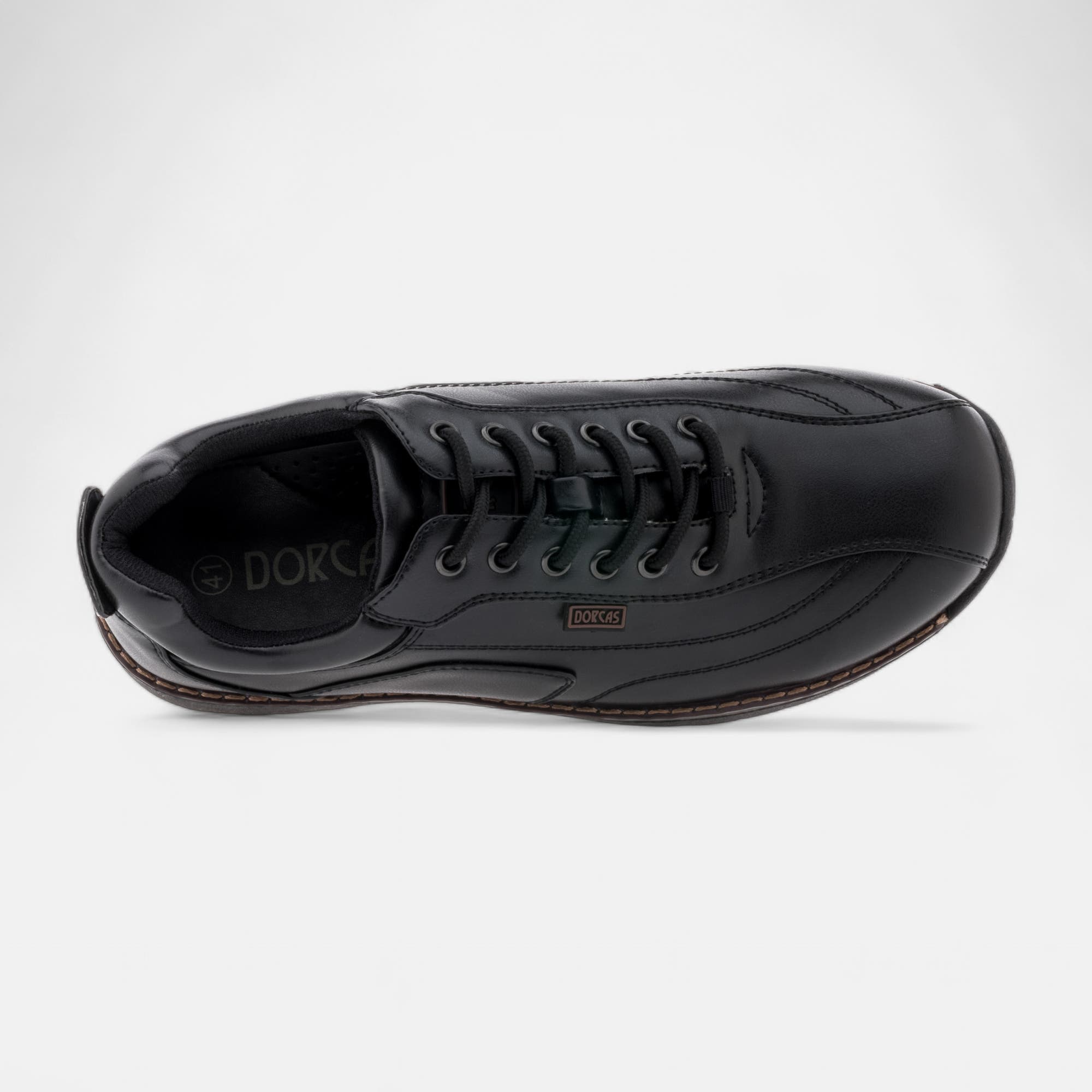 Derbies pieds sensibles Homme noir