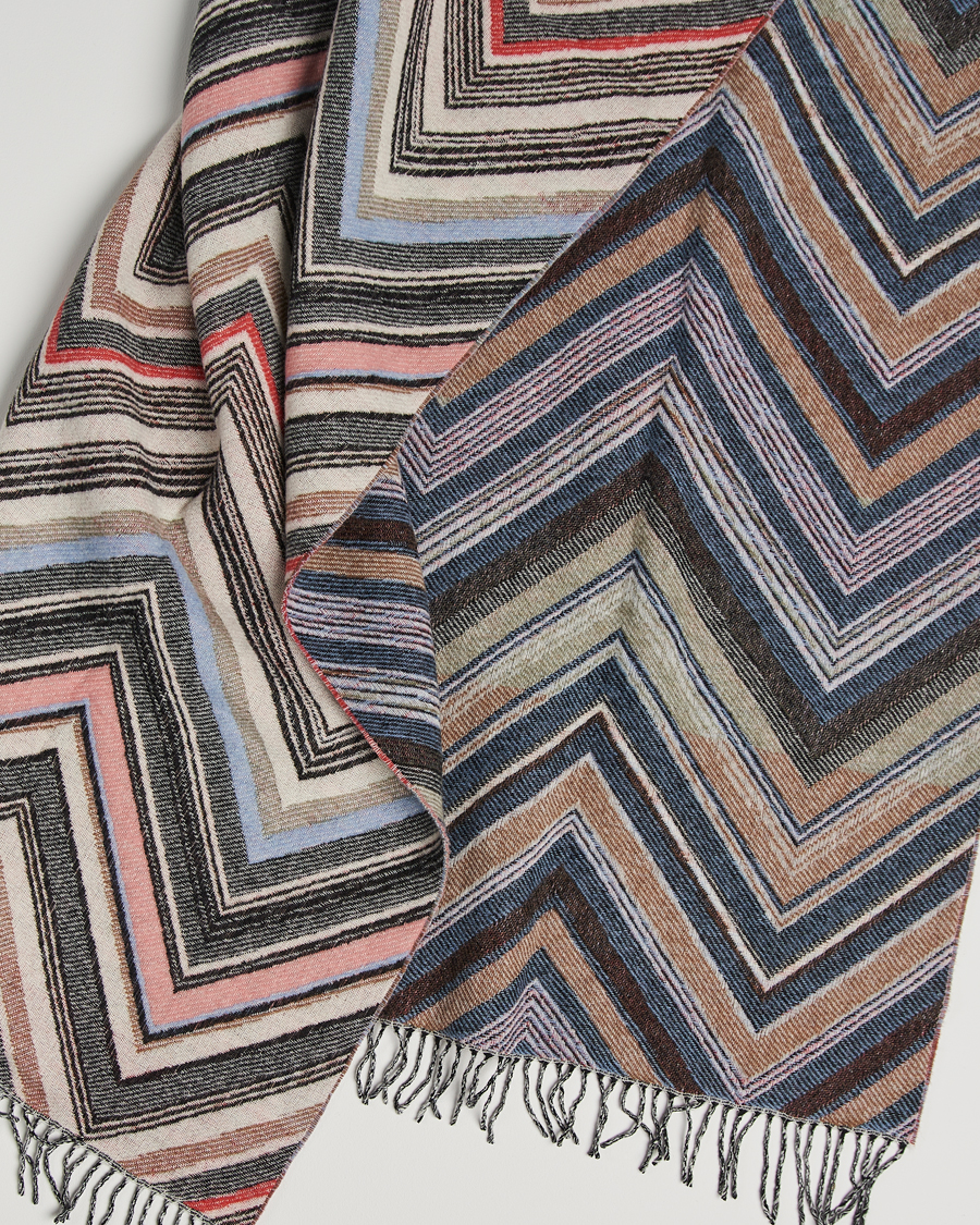 Missoni Home Chevron Wool Throw 130x190cm Multicolor
