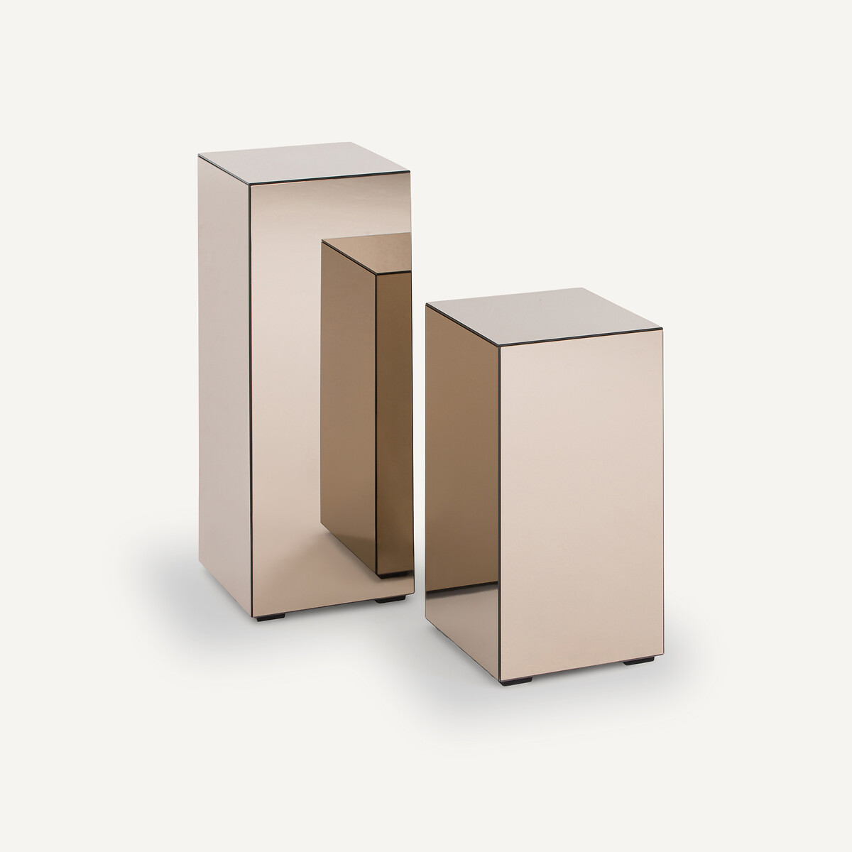 AM.PM<br>Mesa lateral com espelho, modelo grande, Lumir