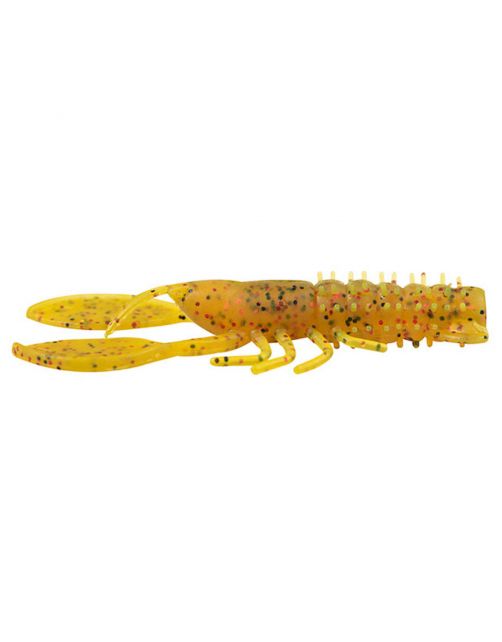 Fox Rage Creature Crayfish 9cm\/2.75 Uv Golden Glitter X 6pcs - Softbait -