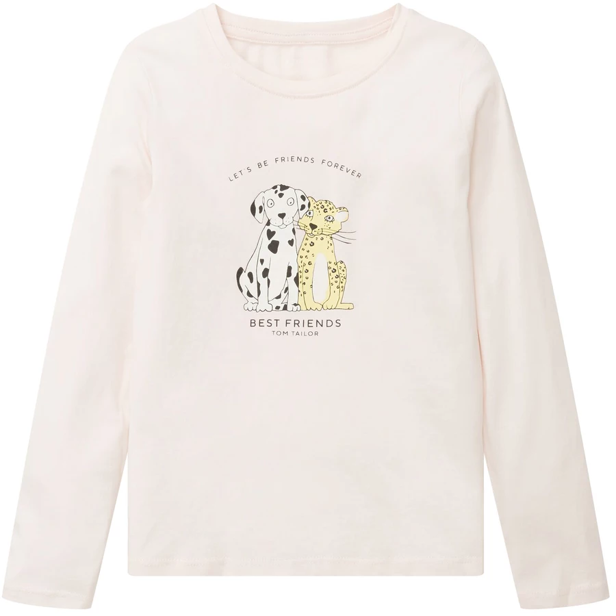 TOM TAILOR Langarmshirt Cotton Candy Pink