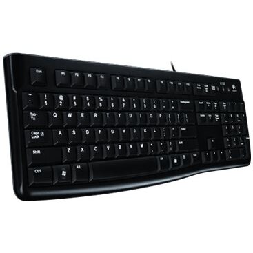 Logitech Keyboard K120 for Business clavier Bureau USB QWERTY US International Noir
