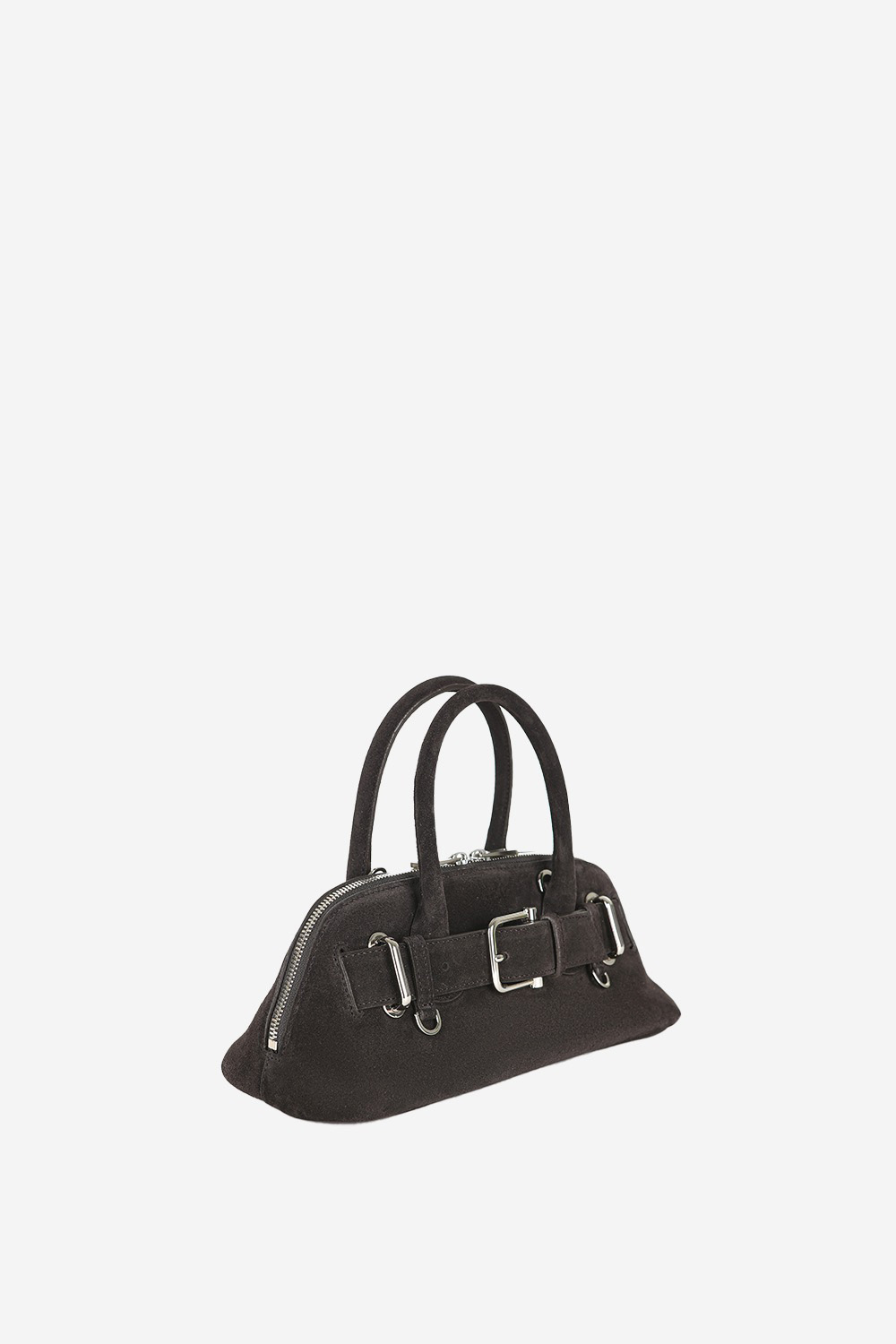 Brocle mini suede zip bag