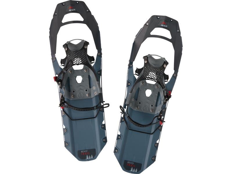 MSR Schneeschuh Revo Trail M25 Marine Fog, 64 cm Schneeschuhe für hervorragende Griffigkeit, Flexibilität und Haltbarkeit