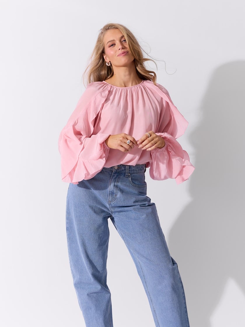 Thea bluse Mellow Rose