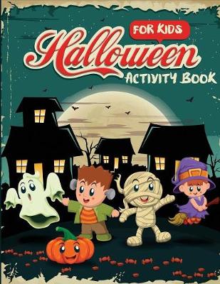 Halloween Activity Book for Kids - Children's Puzzle Books (Paperback)