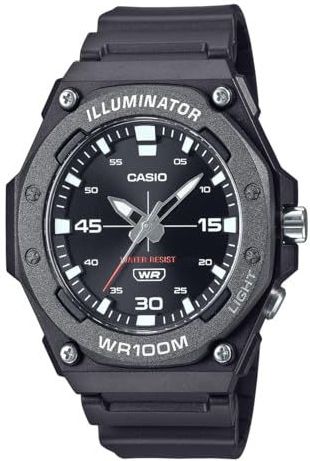 Casio - Horloge - Polshorloge - Zwart - Staal