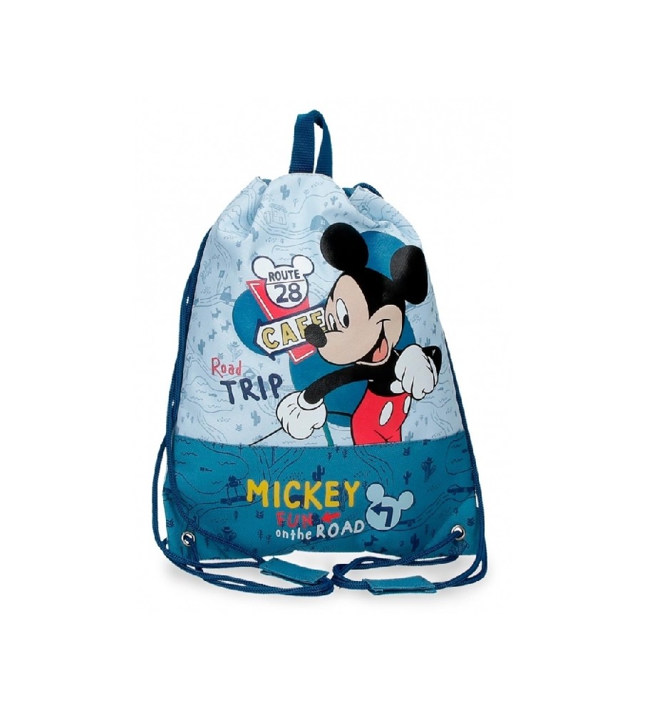 Lancheira azul Disney Mickey Road Trip