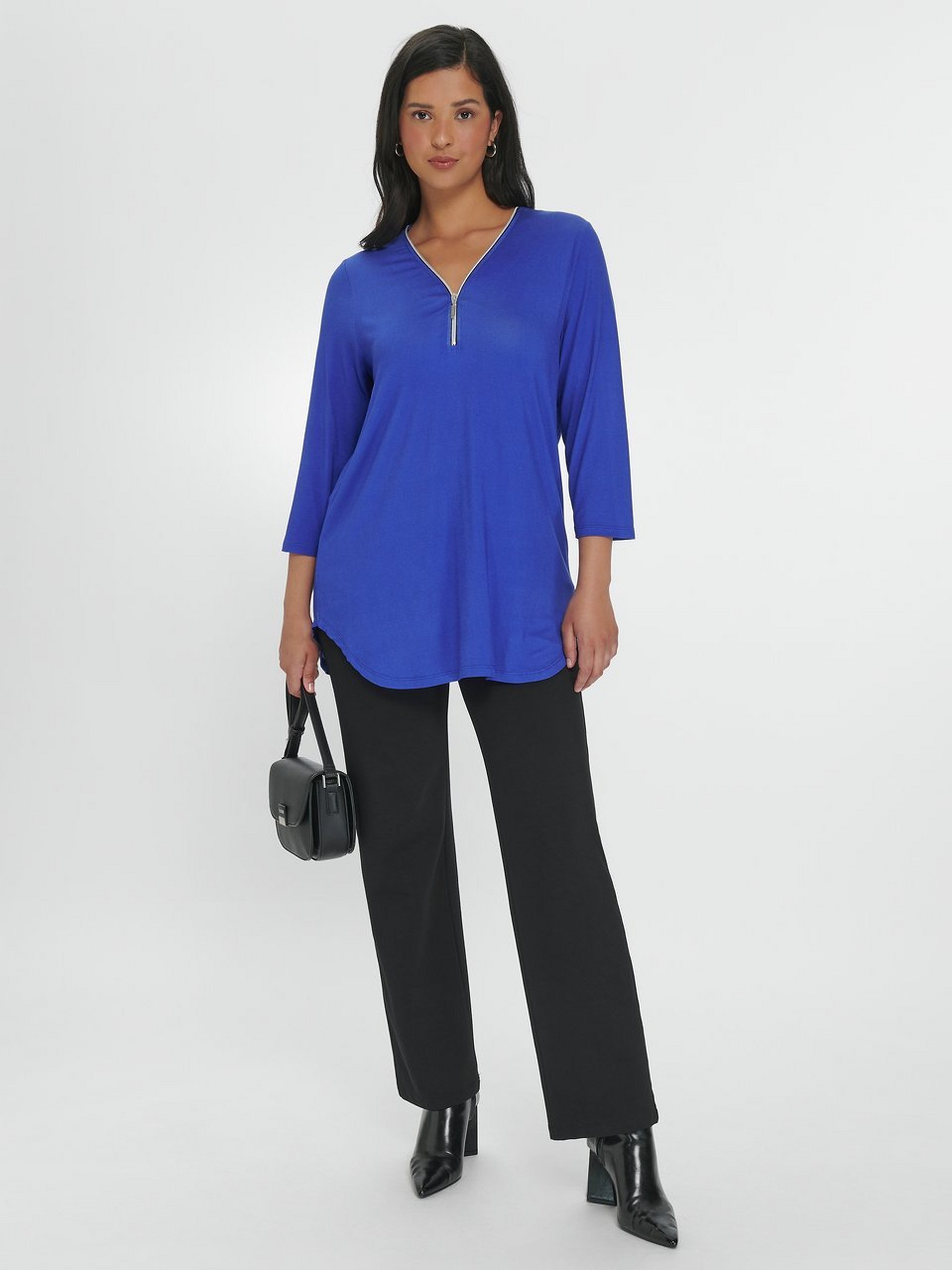Long-Shirt mit 3/4-Arm