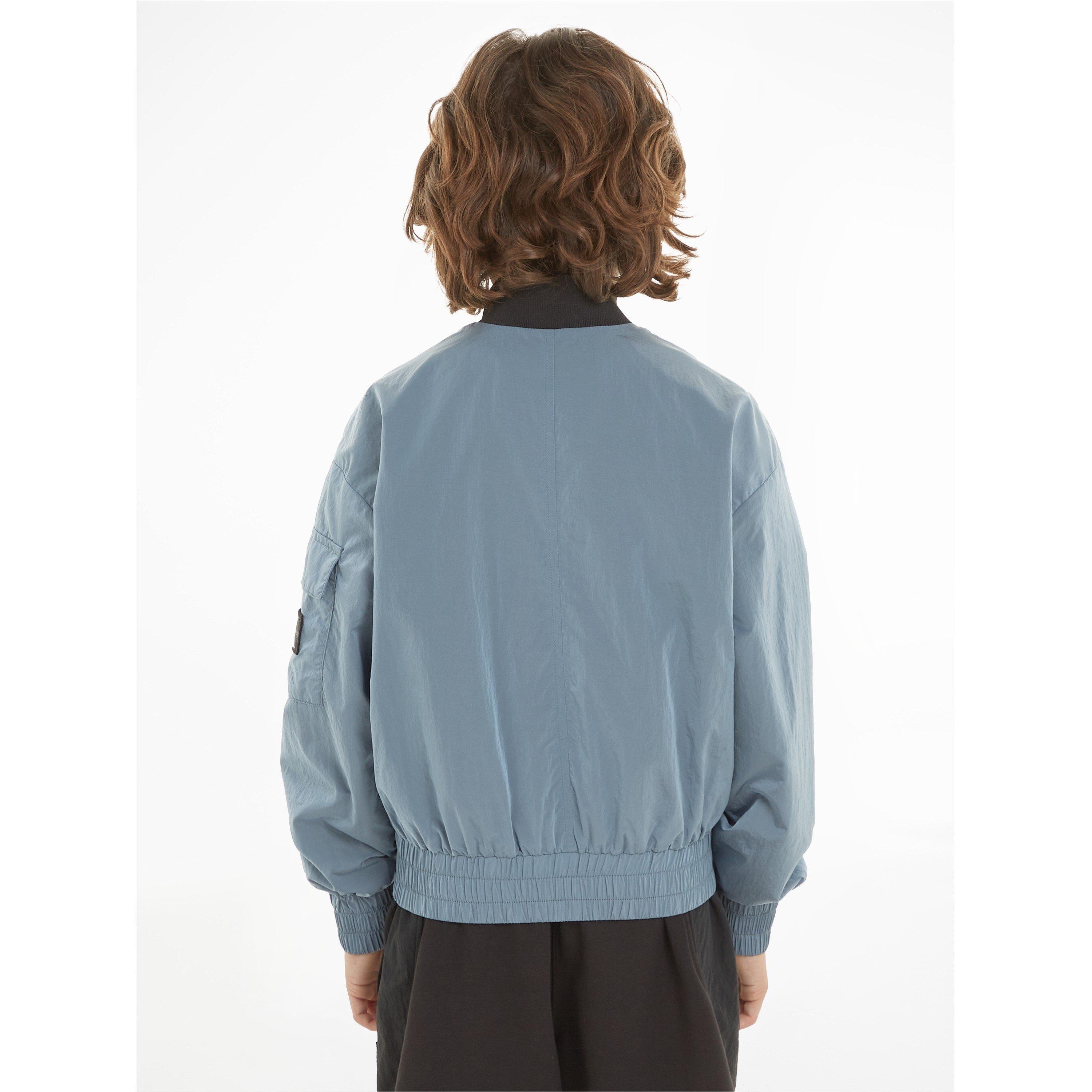 Calvin Klein Jeans STRUCTURED NYLON ZIPPED BOMBER