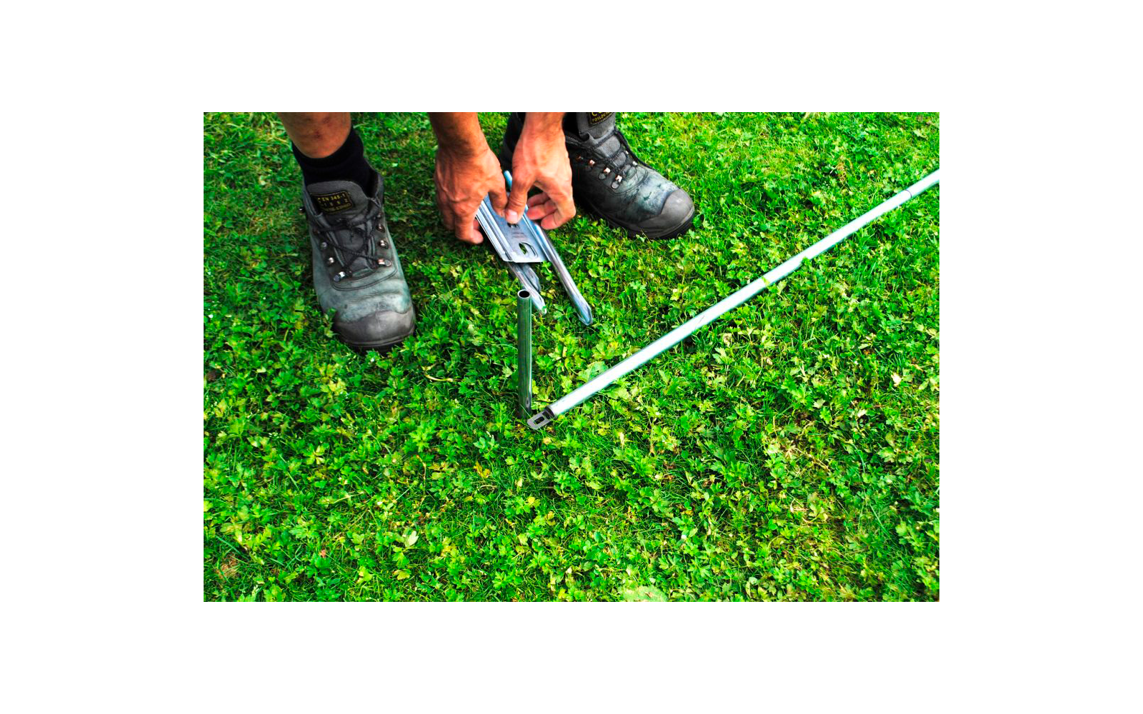 Walker Dreiteiliger Windschutz mit Alu Stangen WS-1