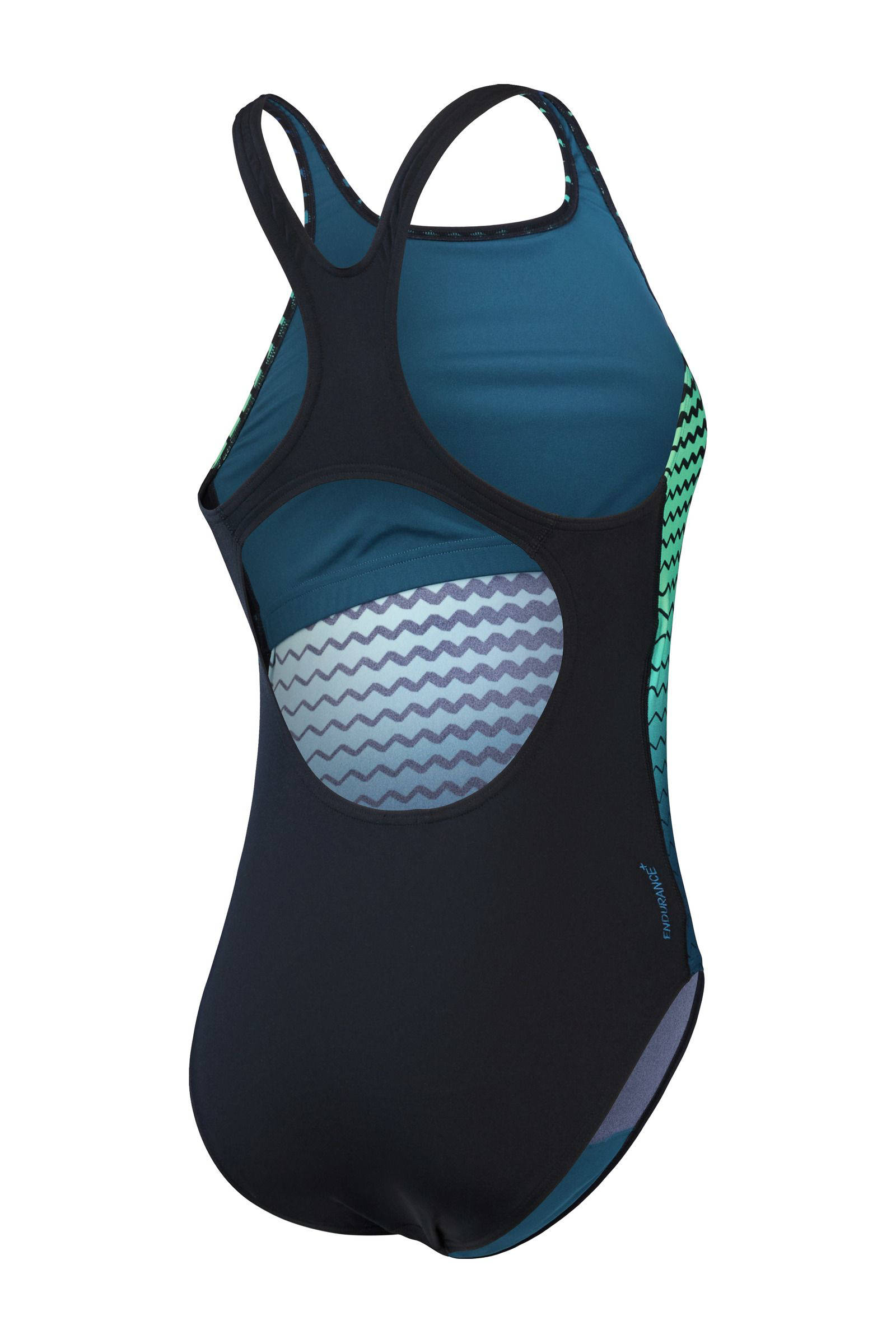 Speedo Endurance+ MAX sportbadpak Medalist zwart/petrol