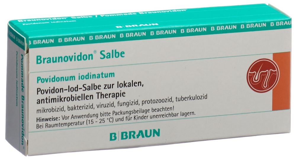 BRAUNOVIDON Wundsalbe Salbe Tb 20 g