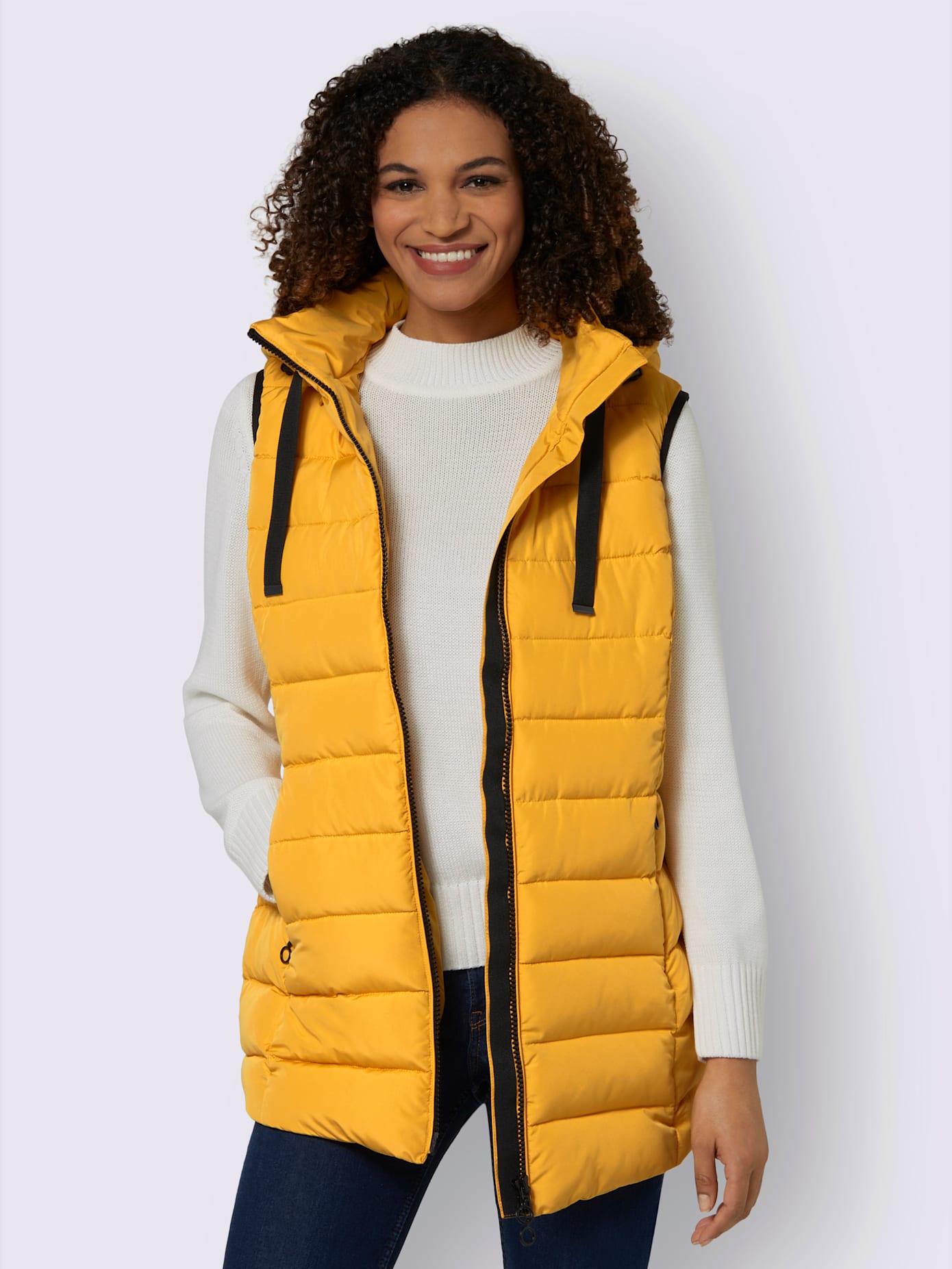 Gilet matelassé matelassage affinant