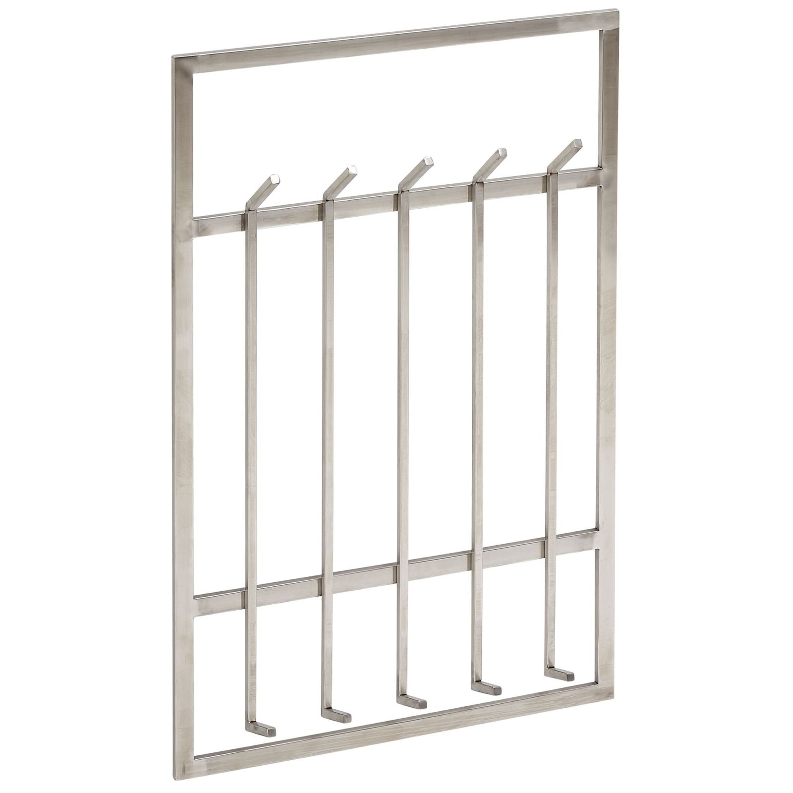 Wandgarderobe - silber - 60x100 cm