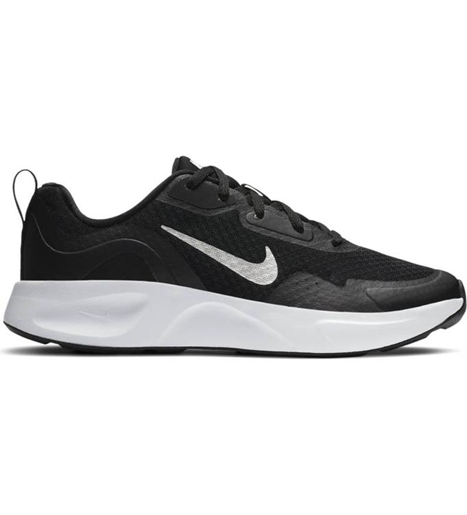 Nike WearAllDay Big Kids Shoe BLACK-WHITE