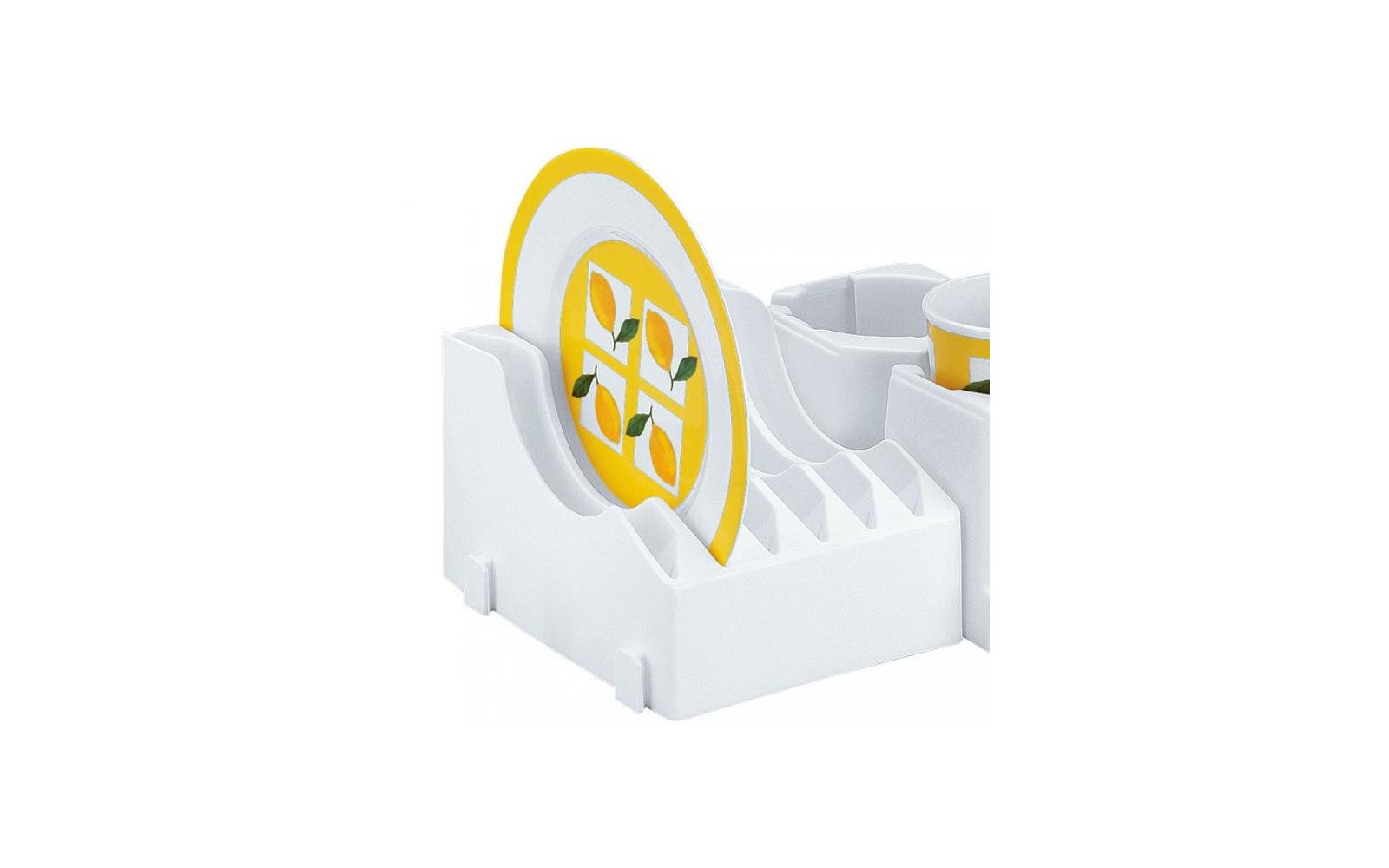 Tellerhalter niedrig