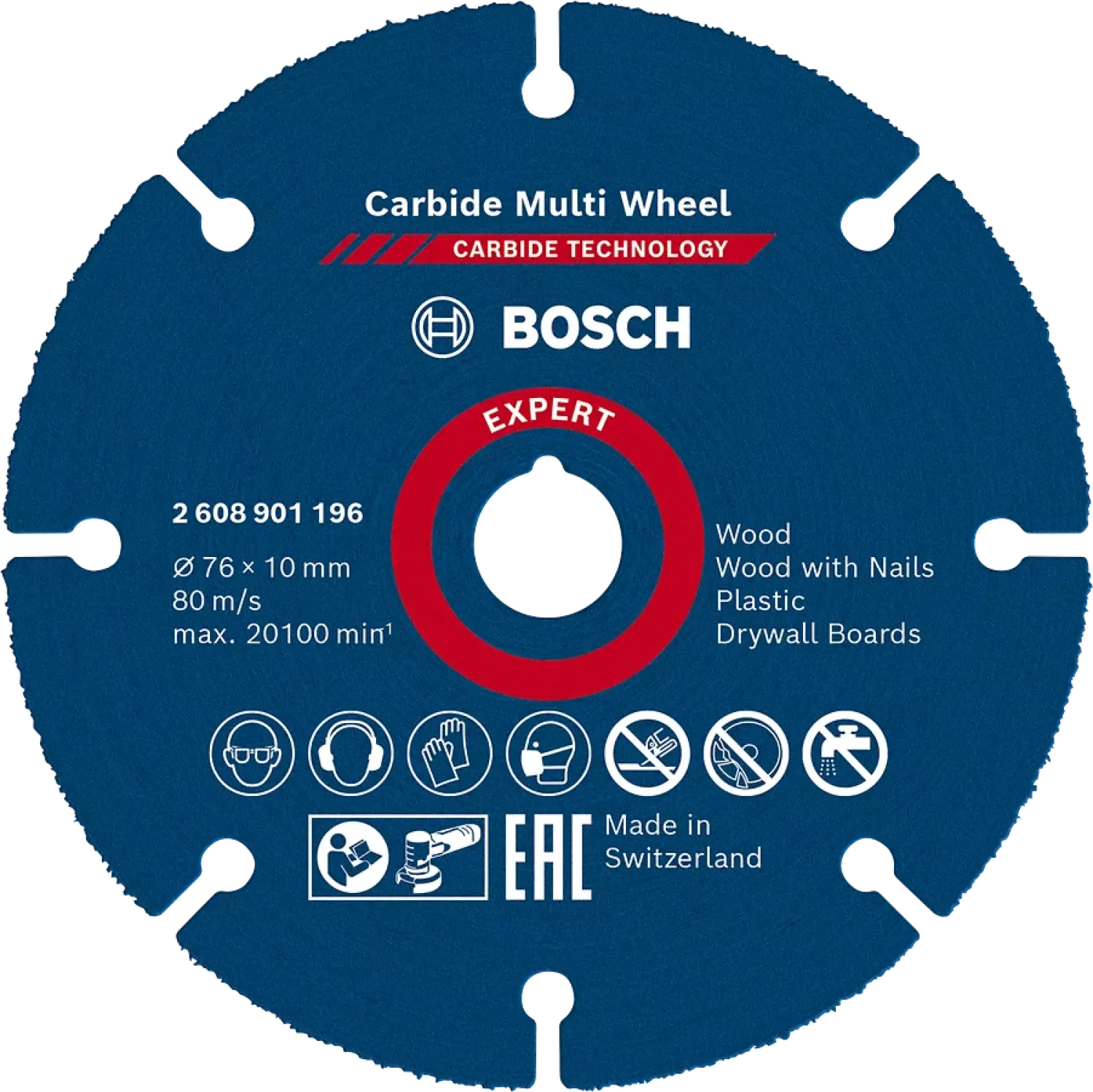 Bosch 061599764G Kit haakse slijper 76 mm