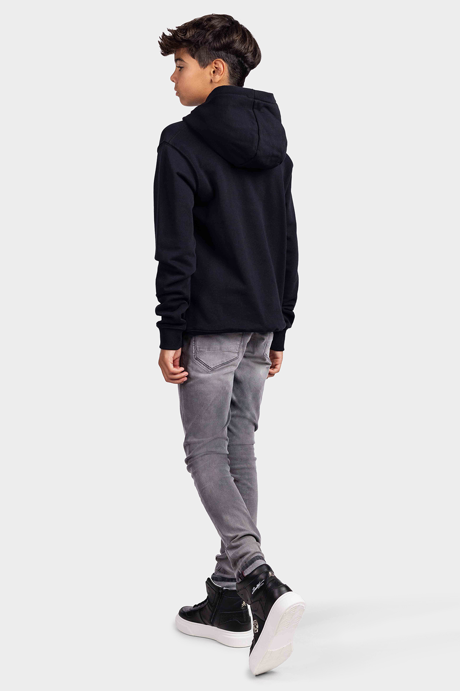 In Gold We Trust The Expension Hoodie KIDS Zwart