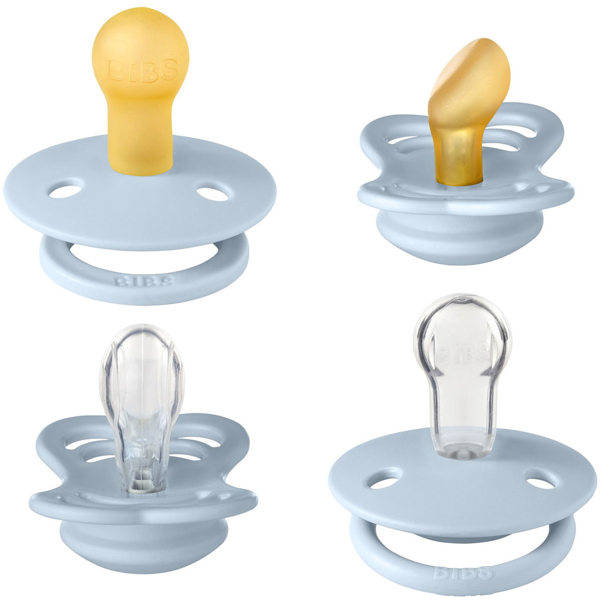 BIBSBIBS   Schnuller Try It Collection 4er Pack baby blue