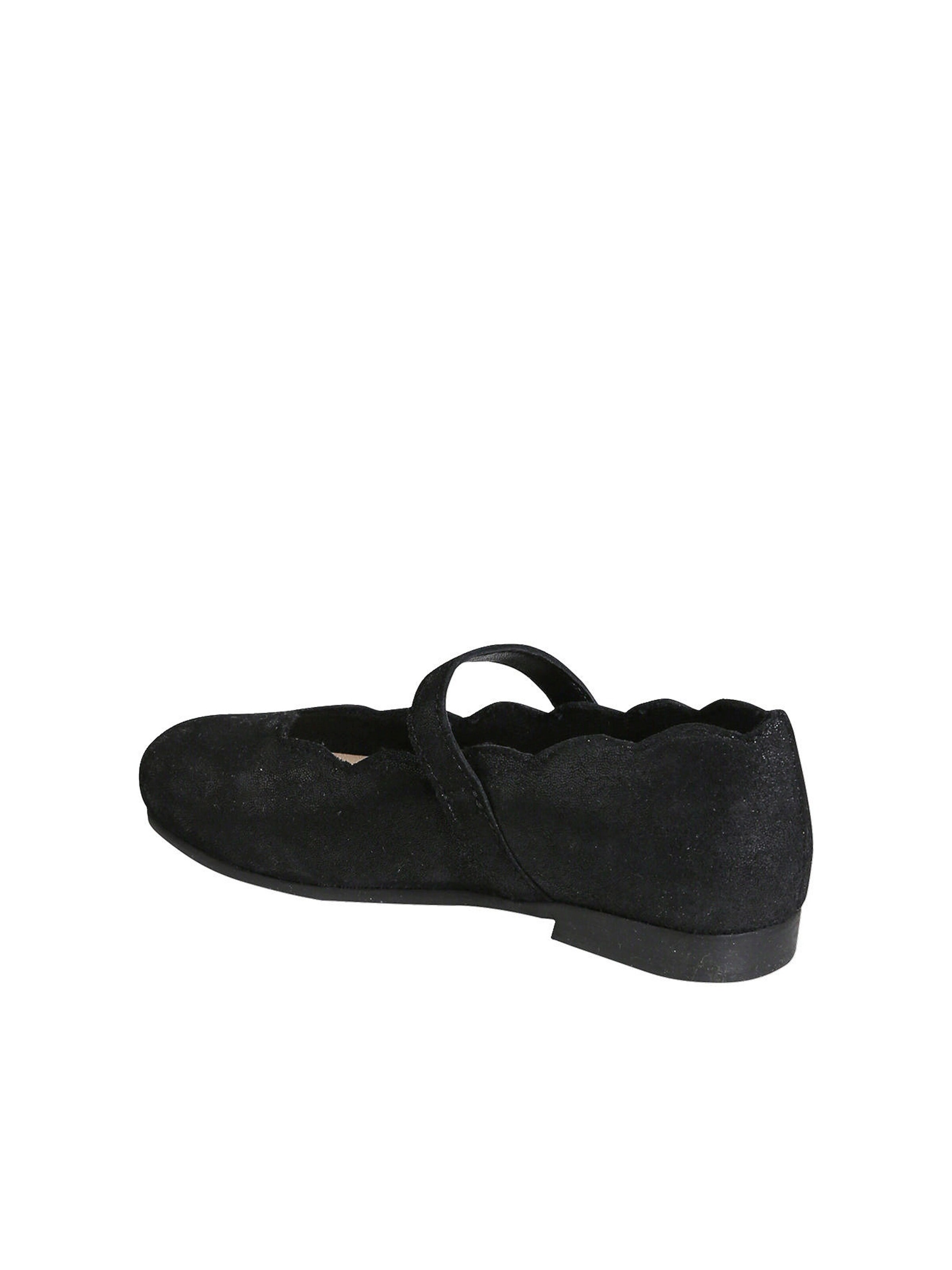 Vertbaudet Mädchen Lederballerinas schwarz