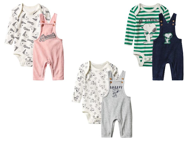 Baby setje met romper en broek Snoopy