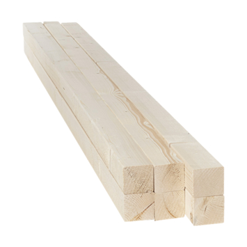 Voordeelpak geschaafd vuren 44 x 44mm lengte 270cm 6 stuks