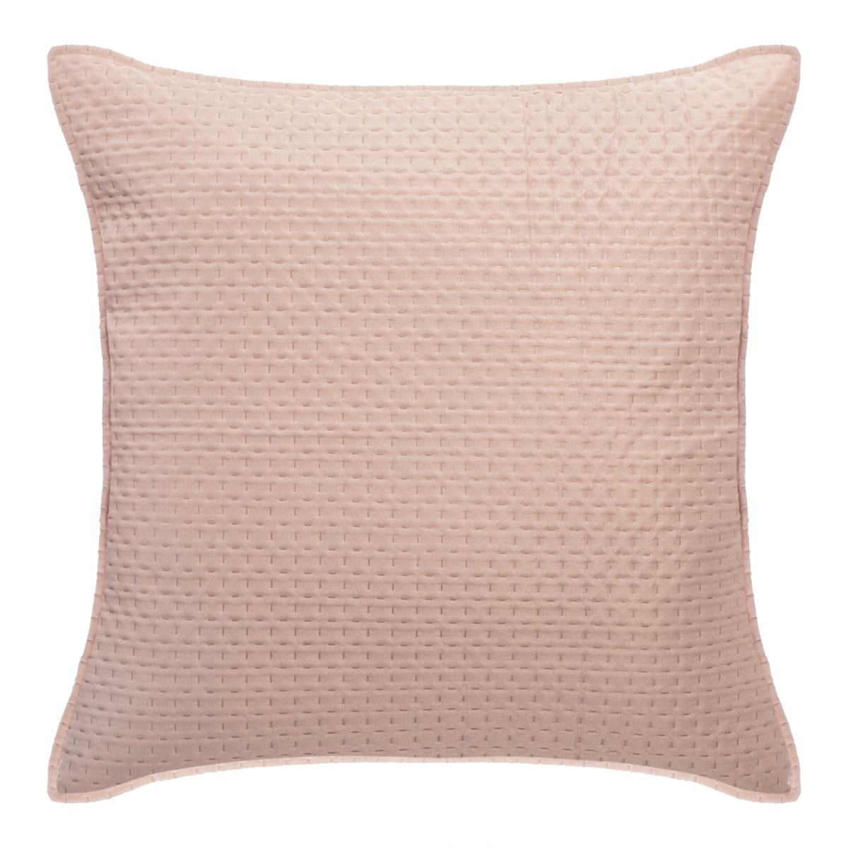 DESSUS DE LIT ET 2 TAIES DOLCE ROSE POUDRE 260X240CM