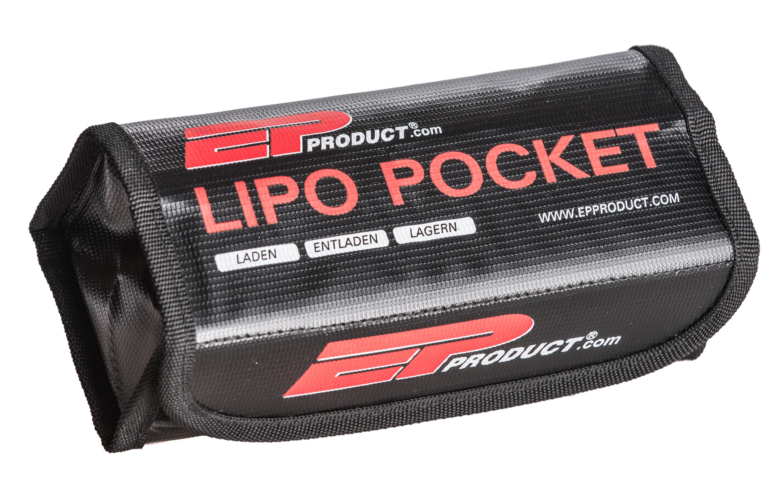 LiPo-Tasche Pocket 175 x 75 x 60 mmSicherheitstasche für LiPo-Akkus