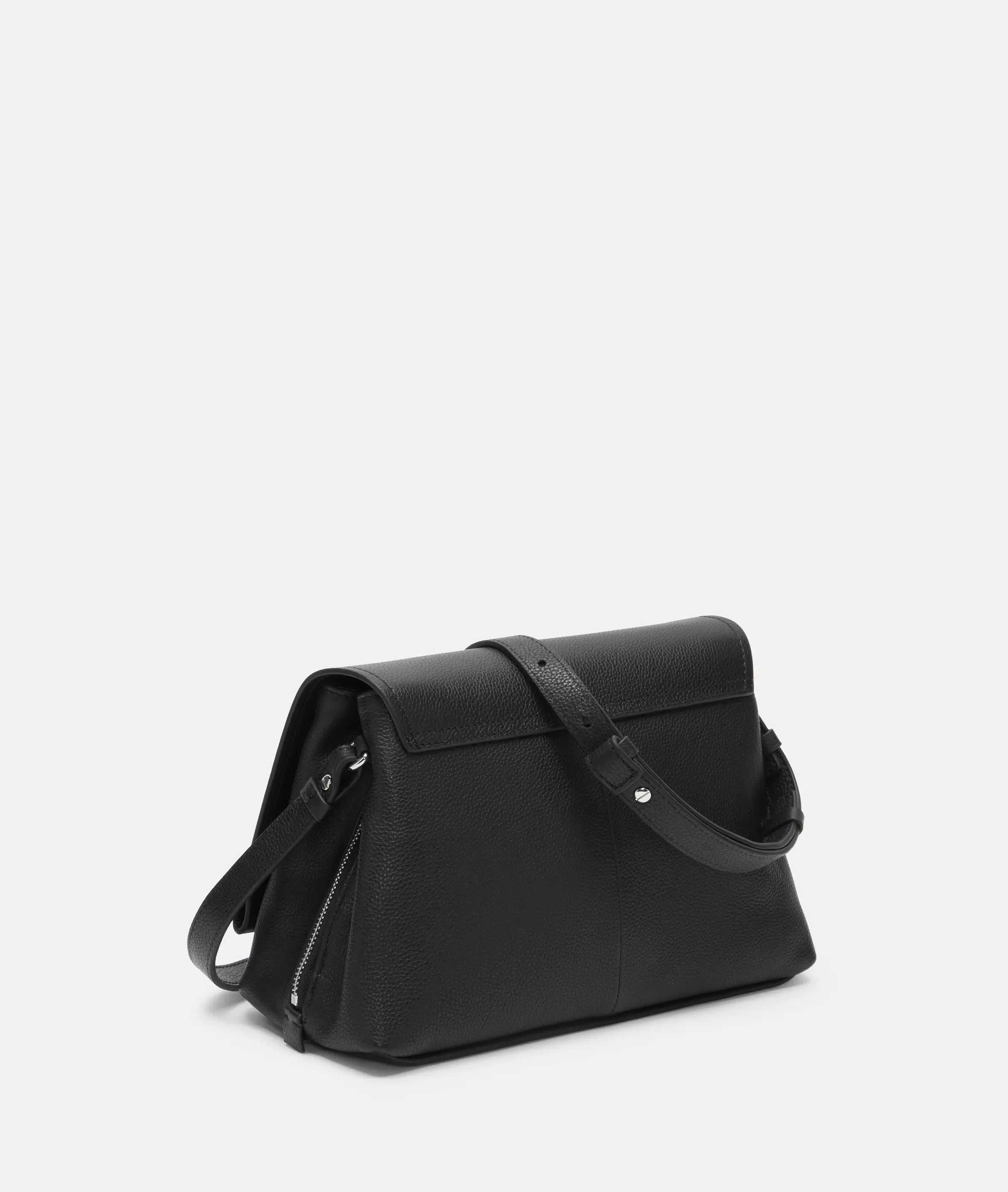Hera Crossbody M Spacious cowhide leather crossbody bag
