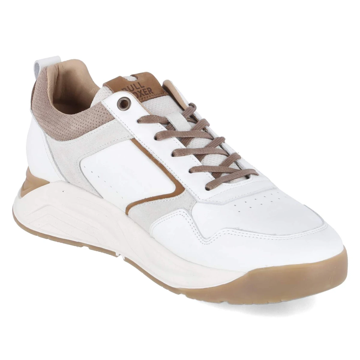 BullboxerLow Sneaker - White-Beige
