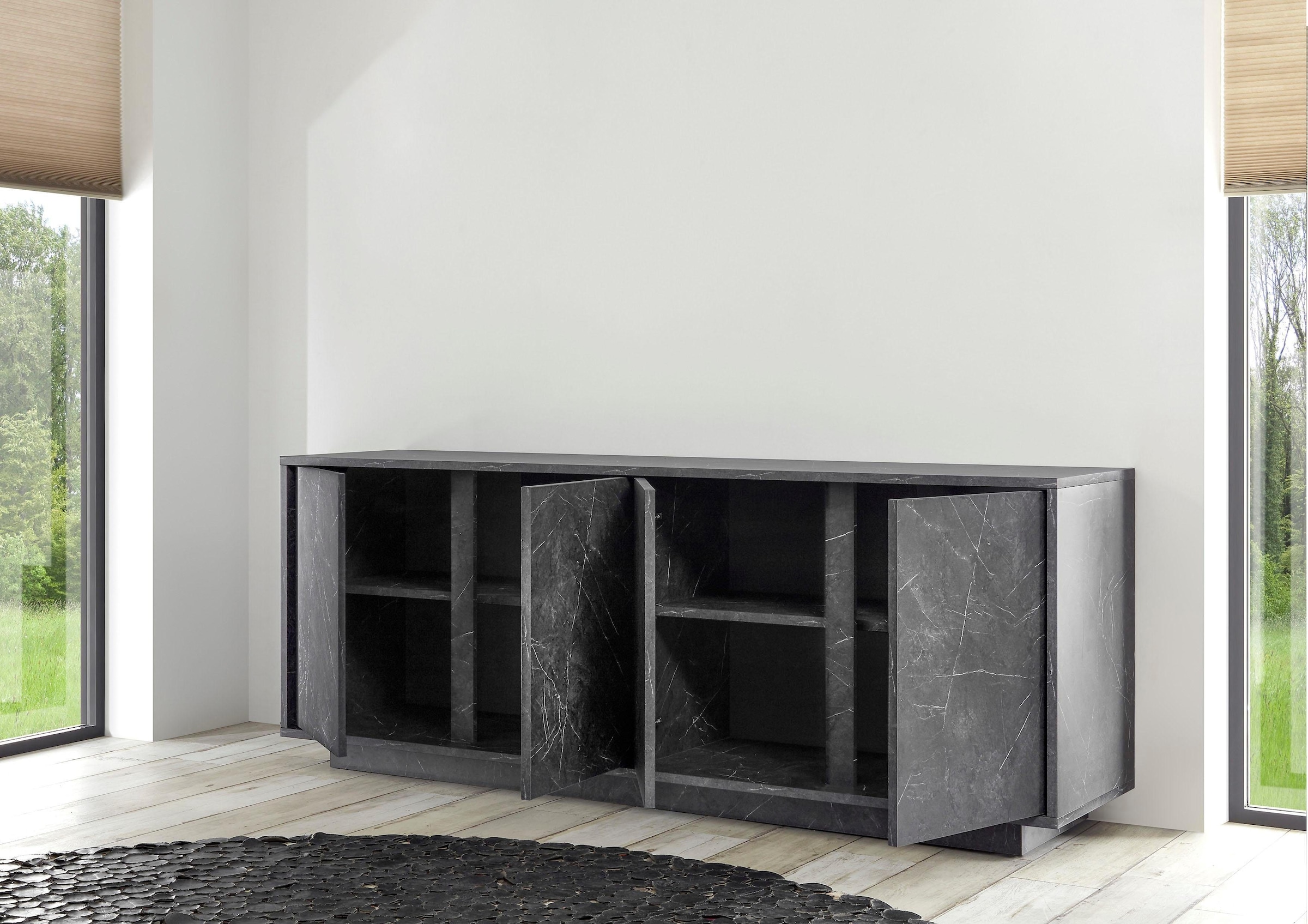 INOSIGN Sideboard »Carrara« grifflos