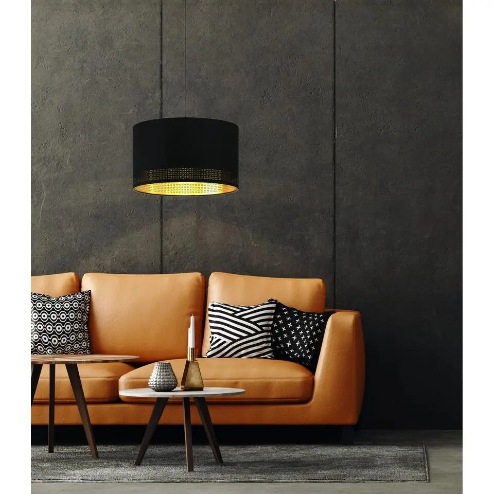EGLOEsteperra-Hanglamp-E27-Ø38cm-Zwart