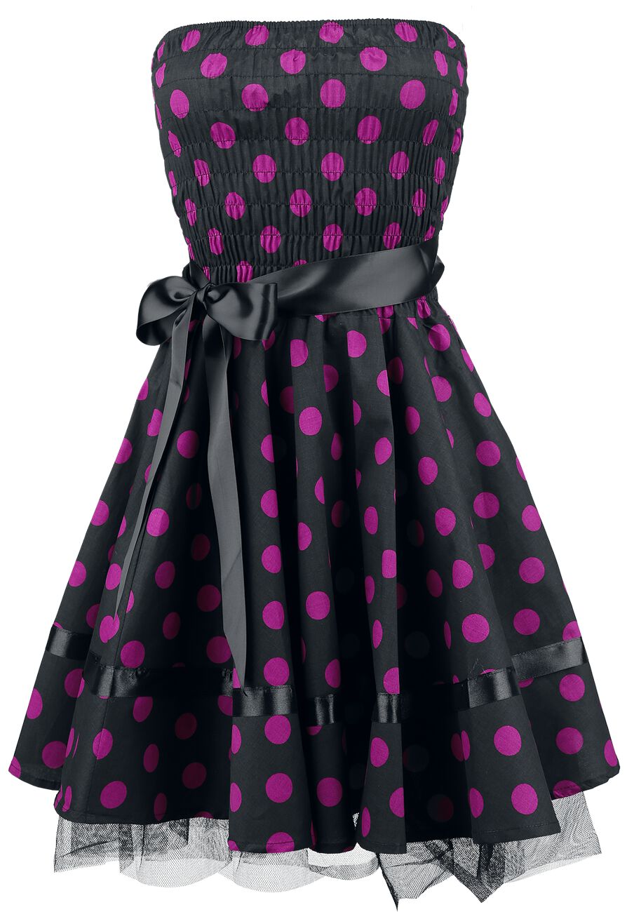 Big Purple Dots | H&R London Robe courte