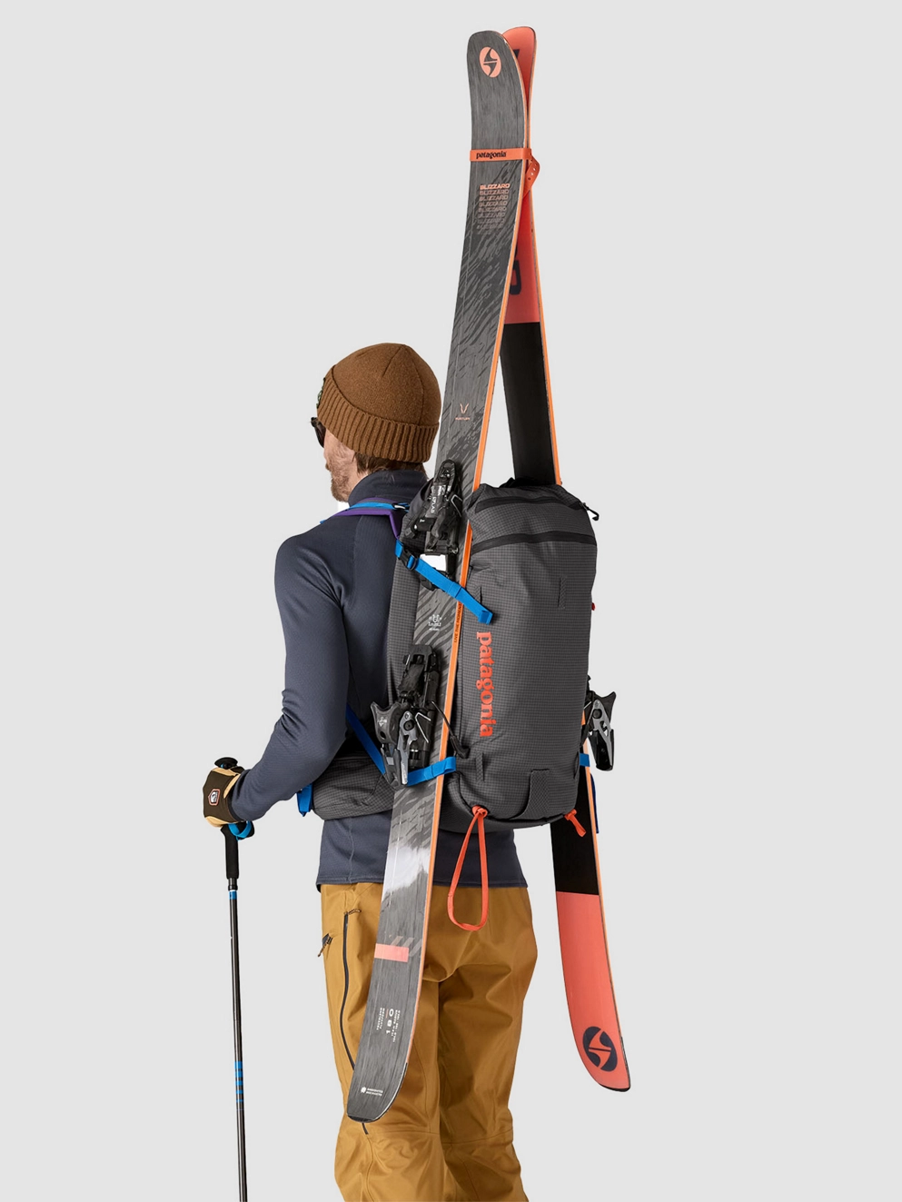 Patagonia Descensionist Snow Backpack forge grey
