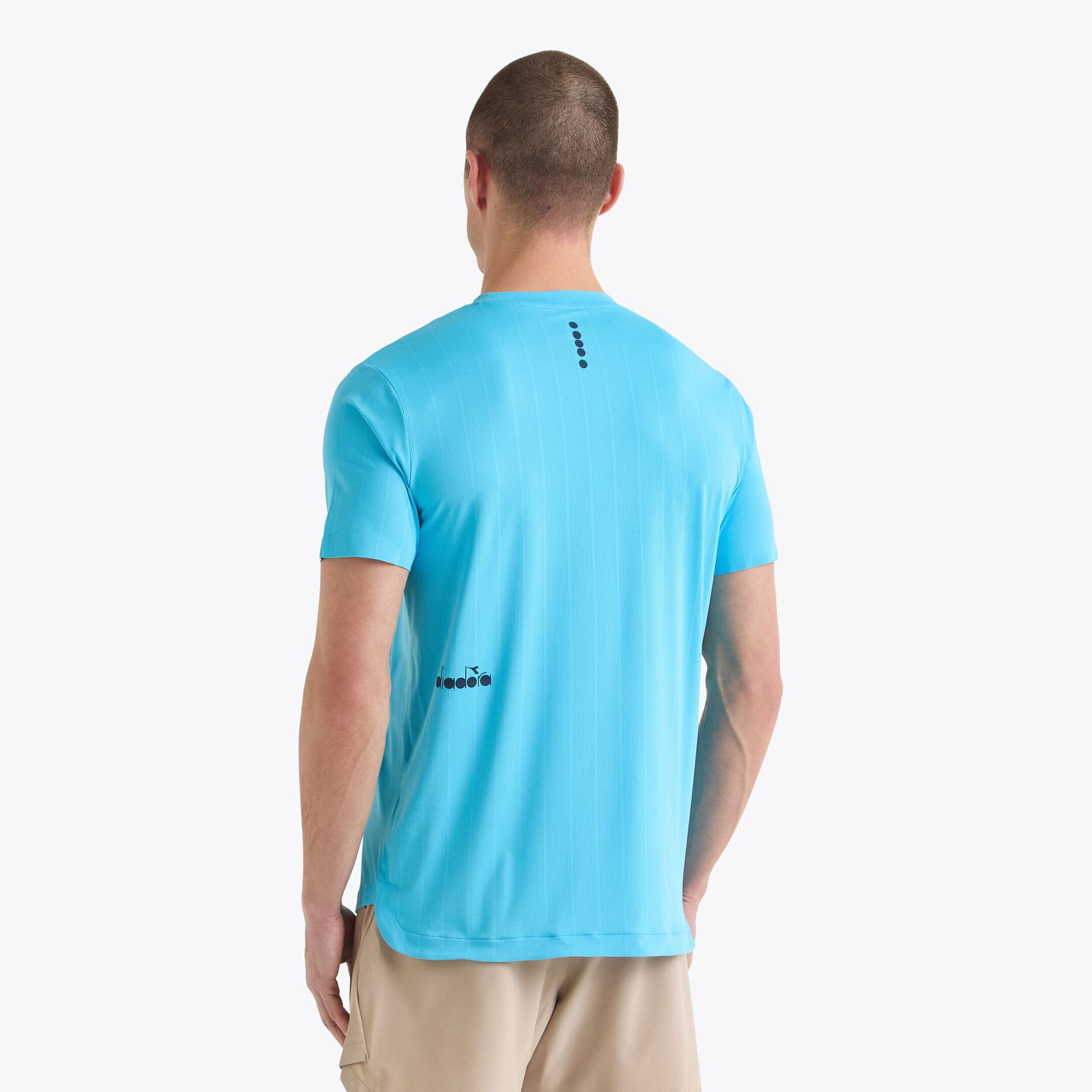 Diadora Icon T-shirt Hommes - Bleu Clair
