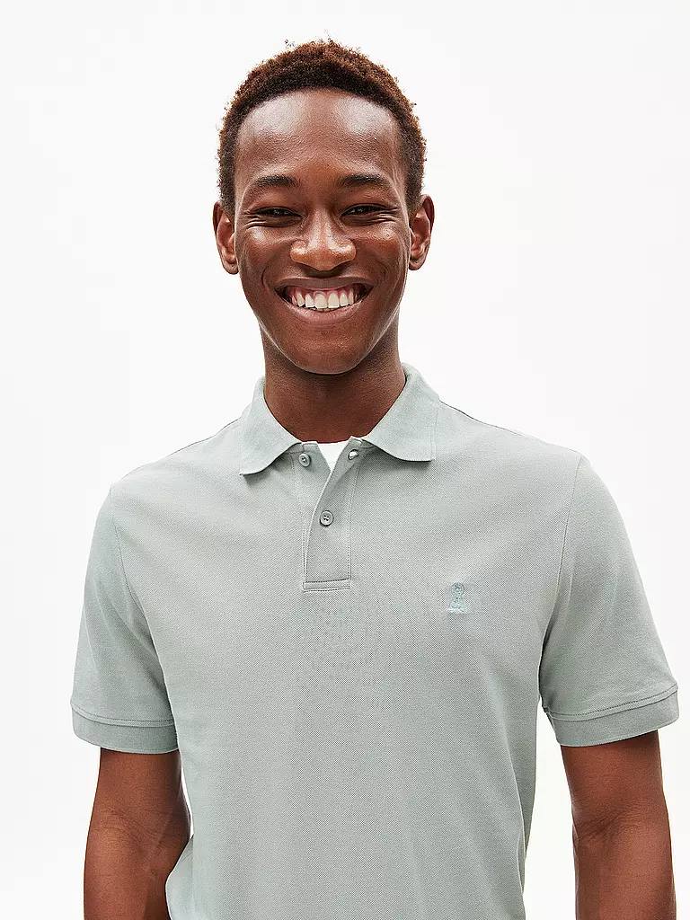 ARMEDANGELS Poloshirt FIBRAA hellgrün