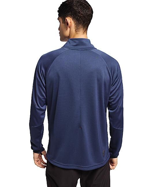 ON RUNNING - T-SHIRT ML DEMI ZIP CLIMATE SHIRT M