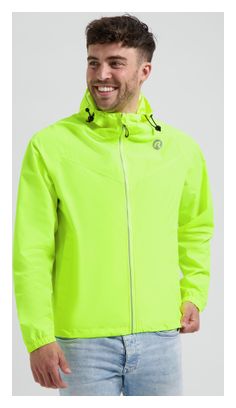 Veste de pluie - Femme et Homme - Jaune - Rogelli Commuter Core