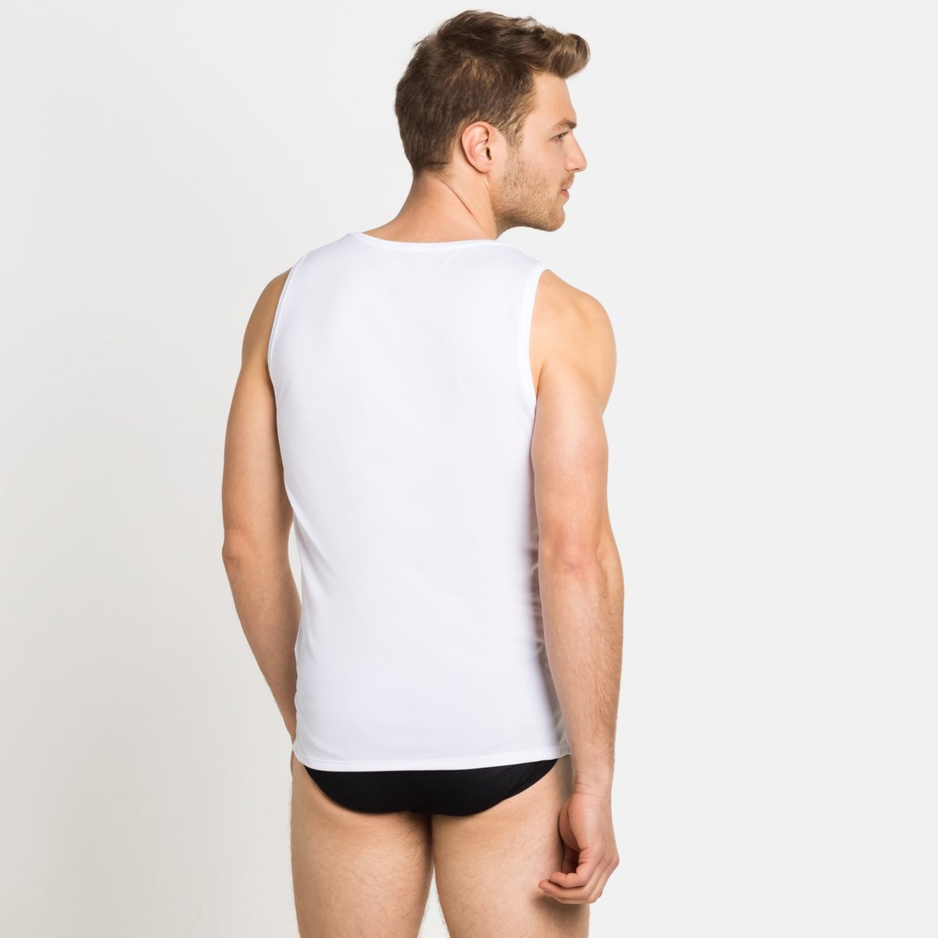 Odlo Active F-Dry Light Eco Ondershirt Zonder Mouwen Wit Heren
