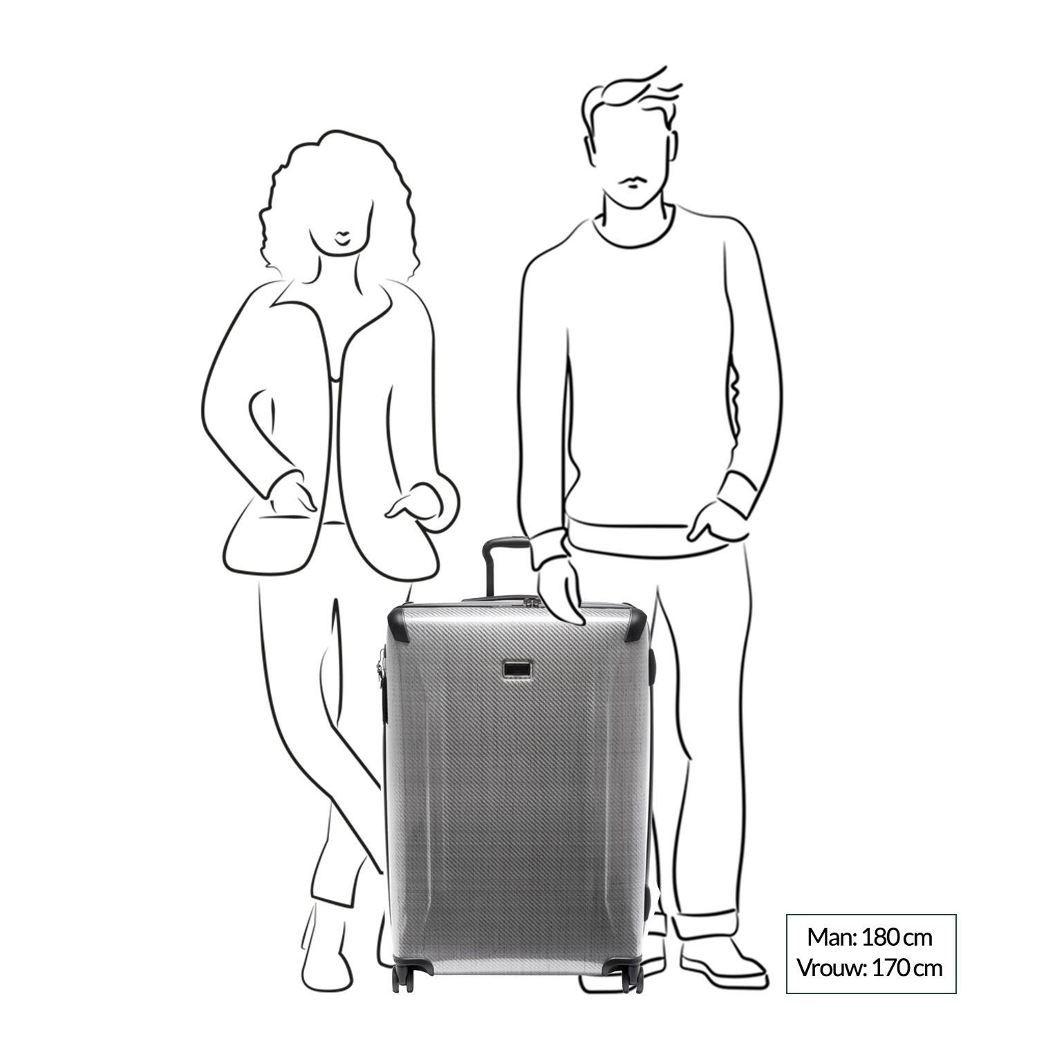 Tumi Tegra Lite Travel Wheeled Packing Case t-graphite